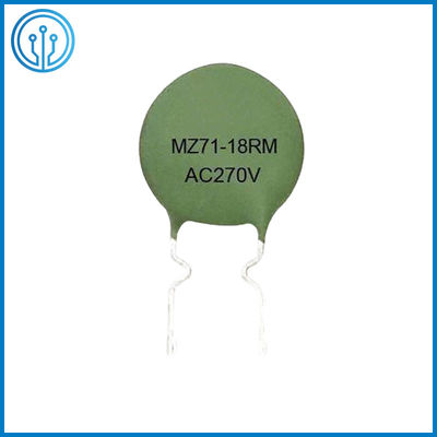 Термистор коэффициента позитва термистора 7.5MM размагничивания MZ71 18OHM керамический PTC